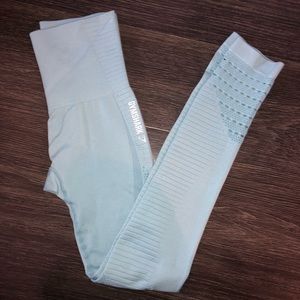 Light Blue Energy Seamless Leggings